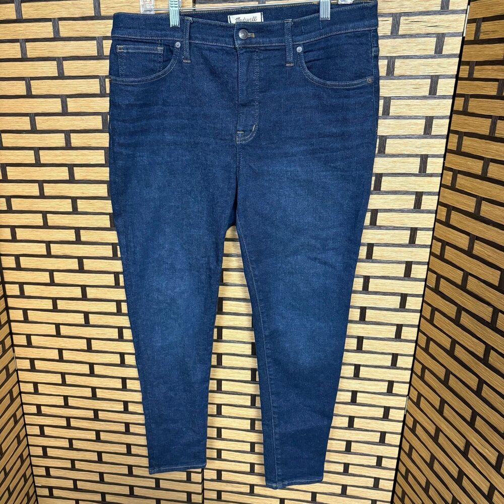 Madewell 9” High Rise Skinny Jeans Size 32 Petite